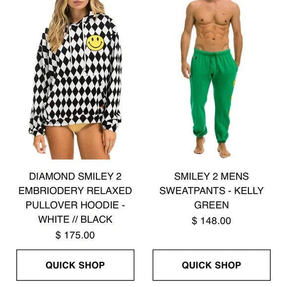 Aviator Nation Red and Yellow Smiley Hoodie - Picture 6 of 6